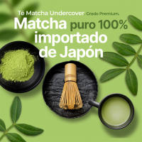 Te Matcha original en Polvo Origen Japonés provincia Kagoshima, Undercover Natural – Antioxidante, Energizante Alta Calidad - details 0