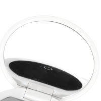 Espejo De Maquillaje Con Luz Y Magnificación 2X Tamaño De Billetera 3.5 Pulgadas Para Pruebas De Sol Y Cámaras UV - details 0