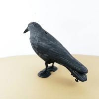 Repelente De Pájaros Negro Corazón De Águila Decoración De Jardín Simulación De Cuervo Y Corazón De Águila Control De Plagas Exterior - details 4