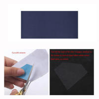 6pcs Parches Autoadhesivos Para Ropa Y Bolsos Pegatinas De Reparación Lavables Para Chaquetas De Plumón Y Tienda De Acampar Color Oscuro Y Rojo - details 8