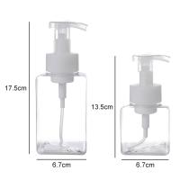 Botella De Espuma Portátil 250/450ml Dispensador De Jabón Y Líquido Para Baño Accesorios De Viaje Botellas De Pompa De Plástico - details 5