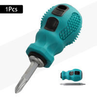 Destornillador De Mano Mini Portátil Con Punta De Llano Y Cruzado Herramienta De Mantenimiento Manual De Acero De Aluminio Con Mango - details 0
