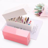 Estuche De Almacenamiento Para Brocas De Uñas Con 30 Huecos Soporte Organizador De Manicura Caja De Exhibición Para Cabezas De Pulido De Uñas Material Plástico - details 5