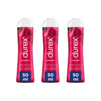Durex Lubricante Cherry Sabor y Aroma Cereza de Base Agua - 3x50ml lubricante apto para sexo vaginal, anal y oral - details 0