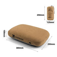 Almohada De Memoria Suave De Rebound Lenta Para Camping Al Aire Libre Viajes Cervical Portátil Comodidad Del Cuello Almohada De Sueño - details 5