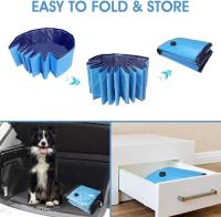 Maxia Market - Piscina plegable portátil para perros y mascotas, bañera de 80 cm, 120 cm para niños, PVC - details 2