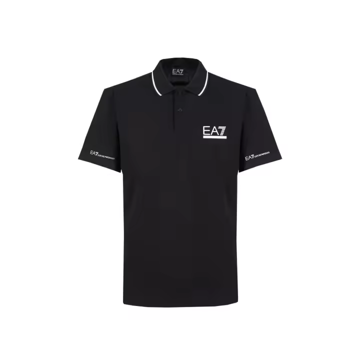 Polo Emporio Armani EA7 3DPF19 PJ04Z 1200 black - 1