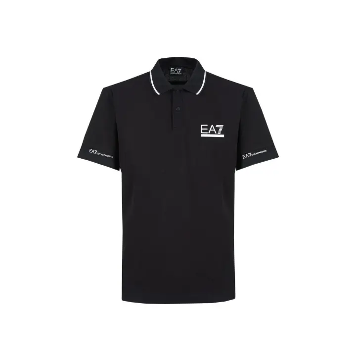 Polo Emporio Armani EA7 3DPF19 PJ04Z 1200 black - 1