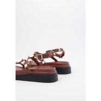 Krack Harmony ARIA Sandalias Con Plataforma Mujer Marrón - details 2