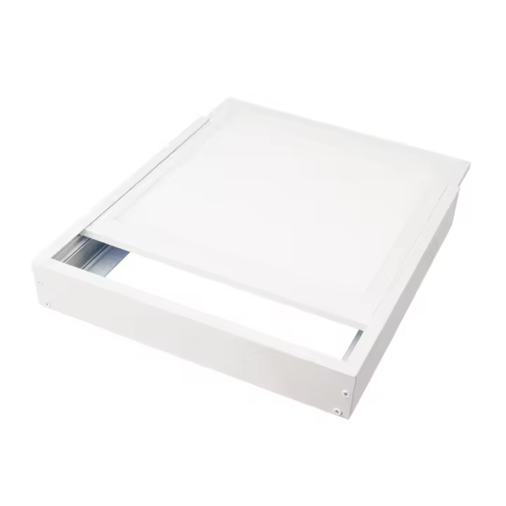 Ledkia Kit de Superficie Paneles 60x60 cm con Tornillos Blanco - 1