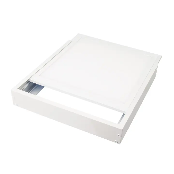 Ledkia Kit de Superficie Paneles 60x60 cm con Tornillos Blanco - 1
