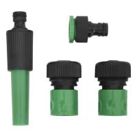 vidaXL Carrete de manguera de pie con set racores PVC verde 0,75" 20 m - details 6