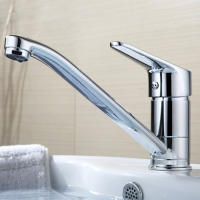 Grifo De Cocina De Cobre Táctil Cromado Para Fregadero Grifo Giratorio Para Agua Caliente Y Fría Con Solenoide Cerámico Estilo Contemporáneo - details 0