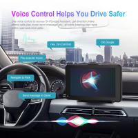 Podofo Radio De Coche 7 Pulgadas Con Carplay Multimedia Video Reproductor Navegación Stereo Bluetooth Control De Voz Android Auto MP5 - details 13