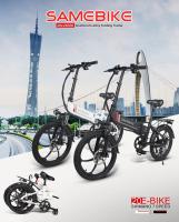 Samebike 20lvxd30 Bicicleta Eléctrica plegable Hub Motor de 20 pulgadas Baría extrable 48v10.4ah - details 0