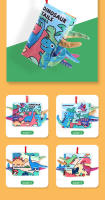 Libro deEducación Temprana Para Bebés Juguete De Cuatro Páginas Lavable Y Duradero Serie De Dinosaurios Regalo Para Recién Nacidos - details 11