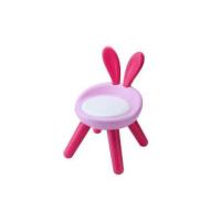 Silla de Actividades de plástico para niños Pequeños con orejas de cono, soporte de respaldo y Banco Redondo duradero, de Juguetes Sala, dormitorio, Escuela, taburete adecuado para niños y - details 3