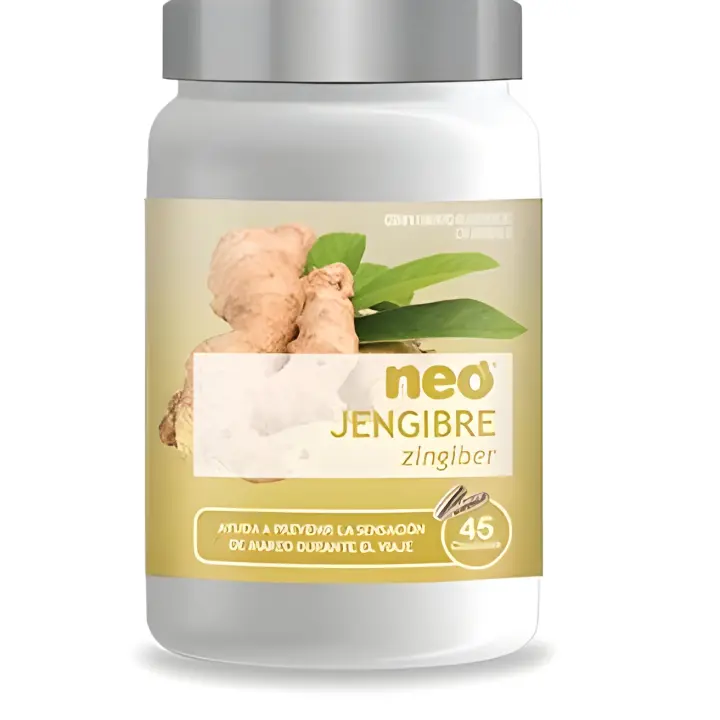 Neo Jengibre 45 Cápsulas Hierbas Medicina Tradicional - 1