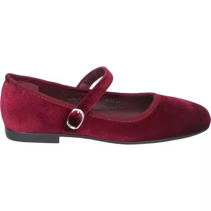 BUBBLE | Zapato Bailarina Bubble para Niña – Merceditas Infantiles en Color Burdeos – Zapato con Cierre de Hebilla – Zapato Elegante – Zapatos Cómodos y de Alta Calidad – Modelo 6012 - 1