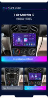 Junsun Radio Coche para Mazda 6 2004 2005 2006 2007 2008 2009 2010 2011 2012 2013 2014 2015 AI Voice 2 din Pantalla Coche Android Auto Multimedia Navegación GPS Auto radio - details 4