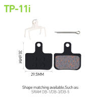 2 Pares De Frenos De Disco Para Bicicleta MTB Pads Hidráulicos Compatible Con SHIMANO SRAM AVID HAYES Piezas De Ciclismo Semi-Metales - details 22