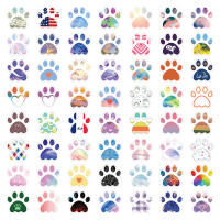 50PCS Pegatinas De Pata De Animal Cartoon Lindo Para Decoración De Computadora Bicicleta Guitarra Muro Colección De Juguetes - details 4