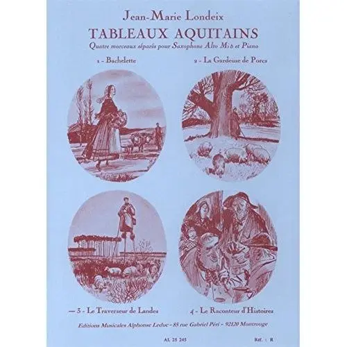 Londeix, Jean-Marie. Tableaux Aquitains Nº 3 - Le Traverseur - 1