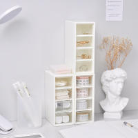 Caja De Almacenamiento Para Escritorio Con Mini Cajones Caja De Nueve Cuadrados Pila Plegable Para Joyería Accesorios De Peluquería Y Adhesivos - details 7