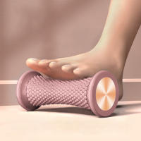 Masajeador De Pies Rolador De Yoga Para Fascia Plantar Relajación Muscular Cuidado Masajeador Manual De Plástico TPR Y ABS Tamaño 16x5x5cm - details 4