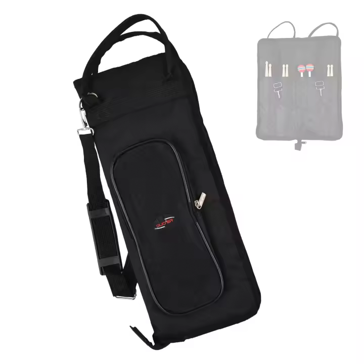 Bolsa De Batería Drum Stick Casco De Malleta Portátil De Tela Oxford Con Correa De Hombro Cruzado Resistente Al Desgaste Para Música - 1
