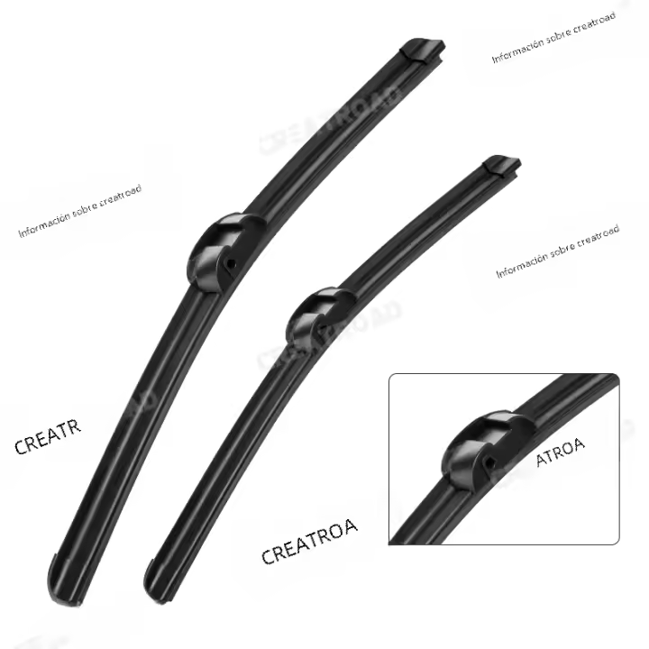 Limpiaparabrisas Delantero LHD Para VW Touareg 2008-2018 Cepillo De Limpieza De Ventanas De Coche Material ABS Grado Superior - 1