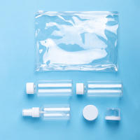 Set Neceser viaje para Avión, set para líquidos en maleta de cabina apto para medidas de viajes en Avión ARMIPRINT - details 0