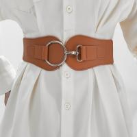 Cinturón De Mujer Estilo Otoño Con Vestido Adornado Y Cintura Ancha Material PU Y Poliéster Moda Geométrica - details 4