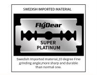 100 PCS Hojas De Afeitar Doble Veta Para Hombres Cuchilla De Seguridad De Plata Y Acero Inoxidable Hojas De Afeitar Doble Para Baño - details 1
