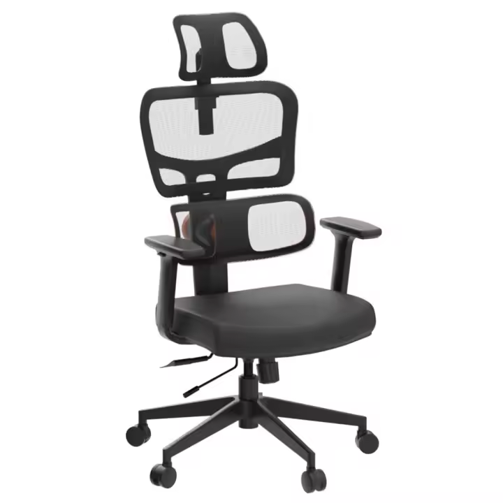 Silla Ergonómica NEWTRAL Standard NT001 con Soporte Lumbar Adaptativo, Reposabrazos y Respaldo Ajustables en 3D, Base de Nylon, Asiento con Cojín de Espuma de Alta Densidad - 1