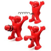 Abrepuertas Creativo Y Extraño De Pequeños Rojos Para Botellas De Vino Y Cerveza Regalo Para El Hogar Y Comienzo Eco-amigable - details 5