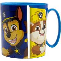 Paw Patrol - Taza vaso de 350 ml apta para microondas con diseño Patrulla Canina para niños y niñas, resistente y divertida para desayunos y meriendas - details 0