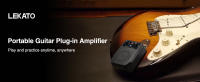 Amplificador De Guitarra Eléctrica LEKATO Con Ajuste De Voz Y Hablador Portátil Plug-in Con Effecitos De Reverb Distorsión Y Overdrive - details 4