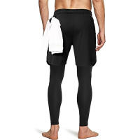 Pantalones Deportivos Para Hombre 2 En 1 Entrenamiento Atletismo Traje De Pista Deporte Ropa De Ejercicio Correr Pantalones Gimnasio Fitness Malecón - details 2