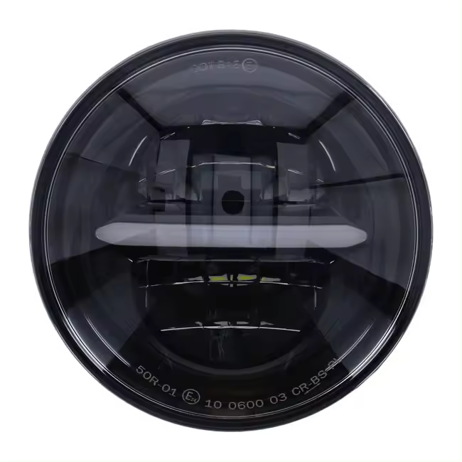 faro LED  con divisor de 5-3/4"para Harley Davidson y compatibles - 1