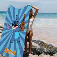 Toalla De Playa Absorbente Y Suave De Microfibra Con Diseño De Stitch Para Yoga Natación Running Montañismo Y Deportes Tamaño 76x182 Cm - details 2