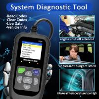 Herramienta De Diagnóstico OBD2 Automotriz Lector De Códigos De Falla Probador De Tensión Del Motor Probador De Carga - details 5