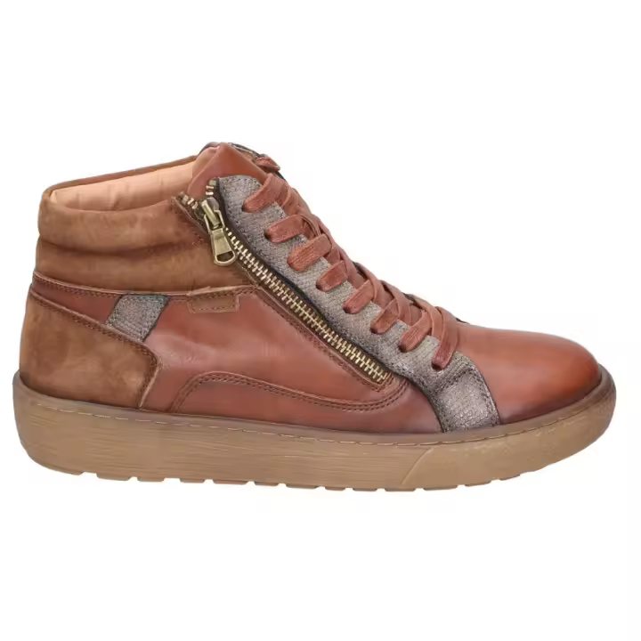 Botin confort Calzazul para mujer 2424 color cuero - 1