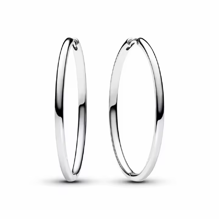 Pendientes Pandora Aro 40 mm para charms - 1