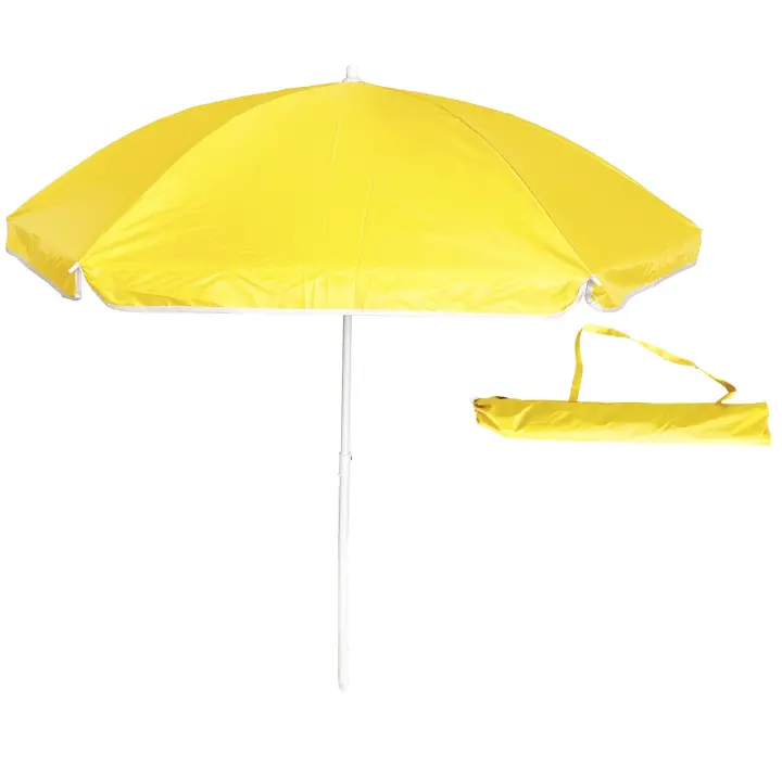 Sombrilla para Playa, Jardín o Piscina Sombrilla de Hierro diámetro 180-300cm Inclinable con Protección Solar UV50+ - 1