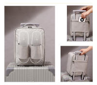 Bolsa De Almacenamiento Para Zapatos De Viaje Fabricada En Nylon Impermeable Y Antipolvo Essencial De Viaje Cubierta De Zapatos Para El Hogar - details 4