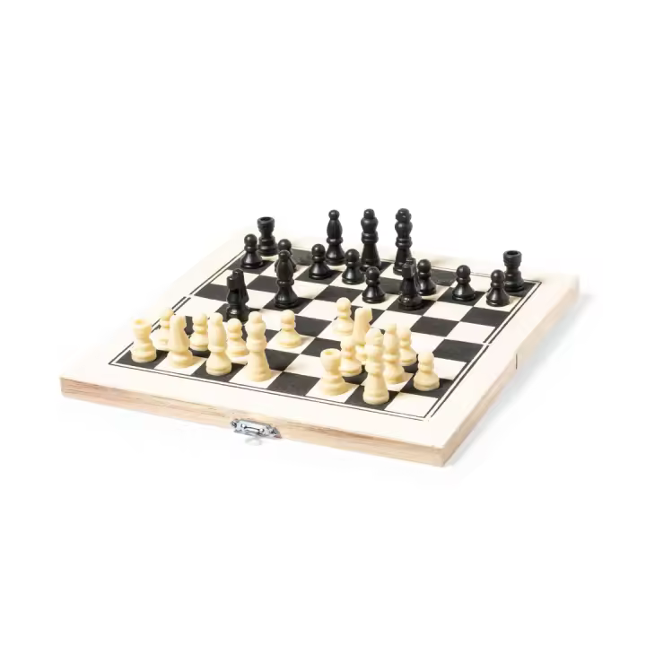 BVC BLITZ 1914 Ajedrez 5 pzas con tablero plegable de madera. - 1