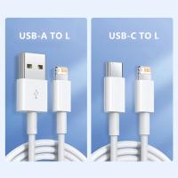 Cable De Carga Rápida PD 35W USB Para iPhone 14 8 7 plus 13 12 11 pro XS Max XR X Compatible Con USB C Longitudes Variadas 1m 1.5m 2m - details 0