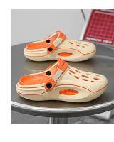 Sandalias De Coco Para Hombres Verano Zapatillas Deportivas Al Aire Libre Antideslizantes Con Agujero En La Plantilla Material EVA Tallas Reales Cierre De Correa - details 11