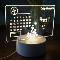 Tablero De Notas LED Creativo Con Luz Nocturna USB Iluminación Suave Cálida Para Decoración De Noche Mensaje Reescriturables Para Niños Novia - details 4